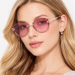 Bvlgari BV6101B Pink Sunglasses – Like New